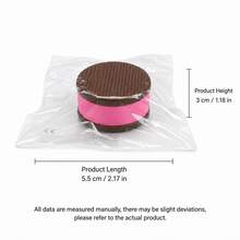 Model Pajangan Dessert Cokelat Realistis, Terbuat dari Bahan PU yang Lembut dan Nyaman, Cocok untuk Pajangan Konter Toko Dessert, Penataan Kedai Kopi, Dekorasi Meja Pesta, dan Dekorasi Acara Khusus. - Model pajangan makanan penutup cokelat - View 6