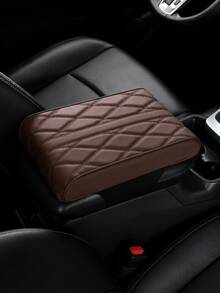 Four Seasons General Motors Armrest Pad Height Increasing Pad PU Leather Central Armrest Box, Car Central Armrest Box Pillow Protection Pad, Car Interior Decoration Pad, Car Accessories, Holiday Birthday Gifts - Multicolor - View 11