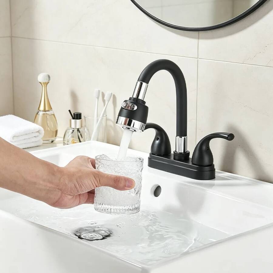 Basin Faucets - Black Electroplated - View 1