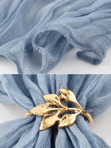 60/48/36/24/12/6/1pc Gauze Cheesecloth Napkins, 50 X 50cm Crinkled Dinner Napkins, Rustic Bohemian Style Wedding Party Event Home Dining Table Decor Napkins - Napkin - View 6