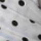 2PCS-polka Dot Square Scarf + Black Headband