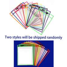A4 Reusable Calligraphy Board, Premium PTE Material, Washable And Erasable, Includes 8-Color Water-Based Markers And Creative Eraser, Portable Dry-Erase Bag, Suitable For Students' Practice, Learning And Office Exercises (Random Color) - A - View 4