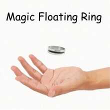 2026-1 pieza Anillo Flotante Truco de Magia de Levitación Invisible - Regalo de Cumpleaños - Regalo de Pascua - Multicolor - Ver 6