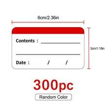 200PCS Colorful Removable Freezer & Food Storage Labels - Waterproof Food Storage Stickers, Kitchen Organization, Date & Content, English, No Residue Paper Labels, Perfect For Meal Prep, Containers & Kitchen Essentials, Holiday Must-Have - Multicolor - View 12