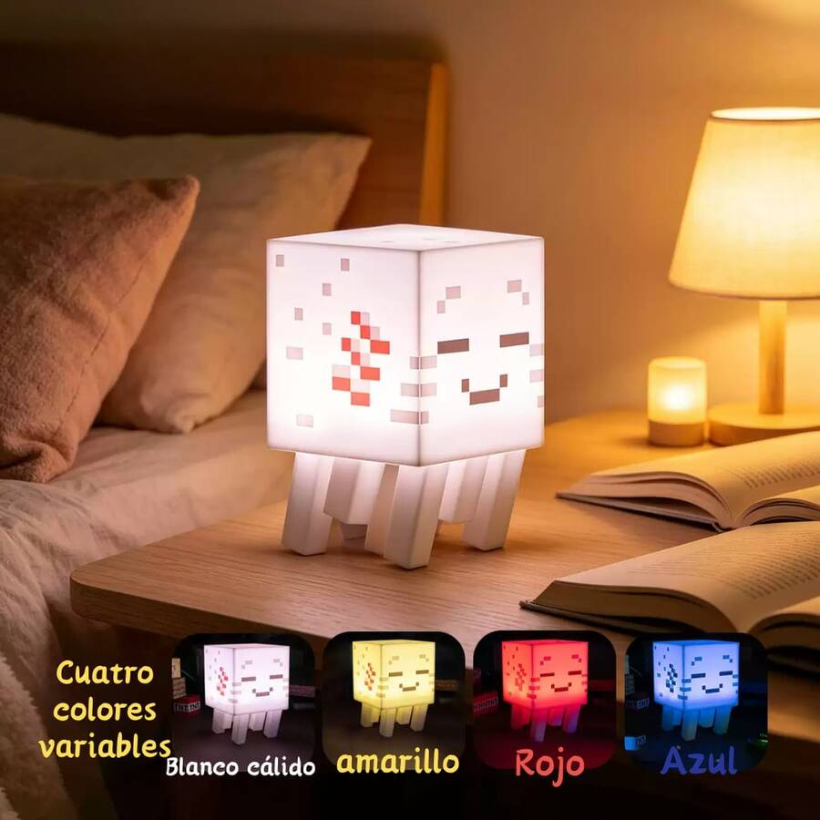 Muñeco de alma malvada, ideal como luz nocturna, juguete o regalo para fans, disponible en cuatro colores diferentes. - Arco Iris - Ver 1