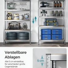 Utility Shelves - Silver - View 7