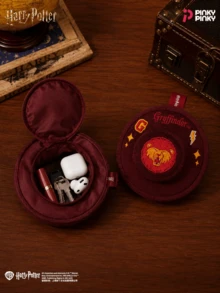 Gantungan Kunci Dompet Koin Liontin Harry Potter Desain Topi Ember Lucu (Acak 1 buah) Hadiah Halloween Natal Ulang Tahun Cocok Untuk Pelajar Perempuan dan Wanita - MultiWarna - View 4