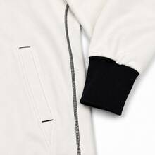 Nike  Basketball Graphic Colorblock Pullover Hoodie, Off-White/Black, Unisex - White - View 4