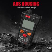 4000 Counts Digital Multimeter Smart Tester With Voice Broadcast, Auto-Ranging, NCV, Voltage Measurement, Resistance, Continuity Test, Data Hold, Backlight LCD And Flashlight, Suitable For Automotive, Electrical, HVAC, DIY And Home Renovation - Black - View 9