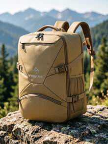 Myco Outdoor Tactical Functional Backpack, Waterproof Nylon Material Business Cabin Backpack With Luggage Strap, Large Capacity Multi-Pocket Daily Backpack Suitable - Multicolor - View 8