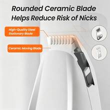 1PC Pet USB Hair Clipper, Low Noise Electric Trimmer With LED Light, Pet Claw Grooming Tool, Suitable For Cats And Dogs' Claw Hair, Ear Hair, Eye Hair And Private Area Hair Trimming - Multicolor - View 6