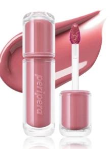 Peripera 水性有色唇釉，保濕裸色唇釉，鏡面唇彩，玻璃感唇彩，豐唇，保濕，輕盈，提亮，持久，不黏膩，適合戴口罩，無白色殘留，韓系妝容，韓系化妝品 - #14 ROSY WISH - 查看 3