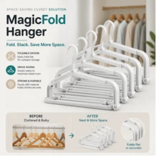 Adjustable Telescopic Towel Hanger, 360 Degree Rotating Hook Foldable Clothes Drying Rack, Portable Anti-Slip Hanger For Bathroom Laundry Room Closet Balcony Home Hotel Use, Space Saving Multipurpose, Travel Camping Outdoor, Shower Dorm Gym - View 3