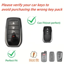 Car Key Shell Protective Cover Suitable For Corolla, Altis, Auris, Aygo, Yaris, Camry, RAV4 Fashionable Key Bag For Women - KY20 - View 8