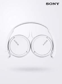 Sony Headphone Over-Ear MDR-ZX110AP Berkabel, Desain Ringan dan Dapat Dilipat, Bantalan Kepala Lembut untuk Pemakaian Jangka Panjang, Dilengkapi Mikrofon, Kualitas Panggilan Jernih, Cocok untuk Kantor dan Belajar, Warna Putih, Antarmuka 3.5mm - Putih - View 9