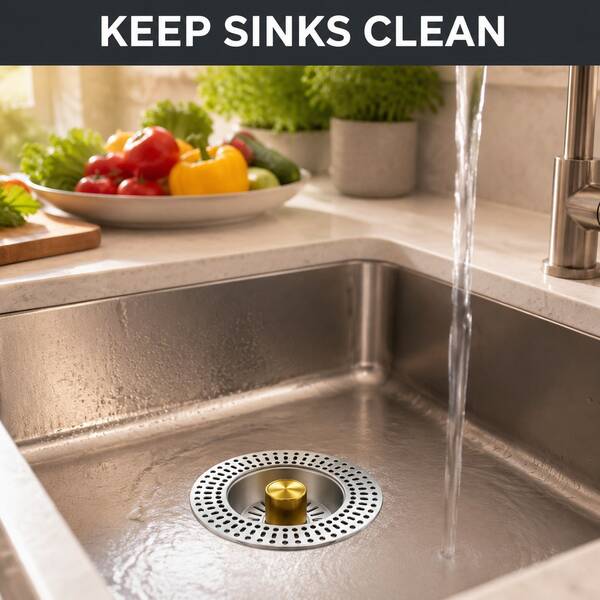 304 Stainless Steel Kitchen Sink, Deep Single Bowl Sink, Anti‑Rust Large Capacity Washing Basin For Home Kitchen