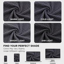 4pcs Soft Jacquard Sofa Covers, Cat Scratch Resistant Chair Covers, Machine Washable, Suitable For Single Sofa, Living Room And Bedroom Chair Covers, Fashion Home Decor Chair Covers, Furniture Dust Cover - Dark Grey - View 6