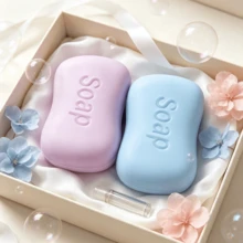 Tachimi 1pc Soap Interactive Play Toy, Squishy Crunchy Play Articles, Slow Rising Squishies, Fidget Toys Kids Toys, Packed In Separate Bags For Daily Entertainment Shipped Randomly - Multicolor - View 11