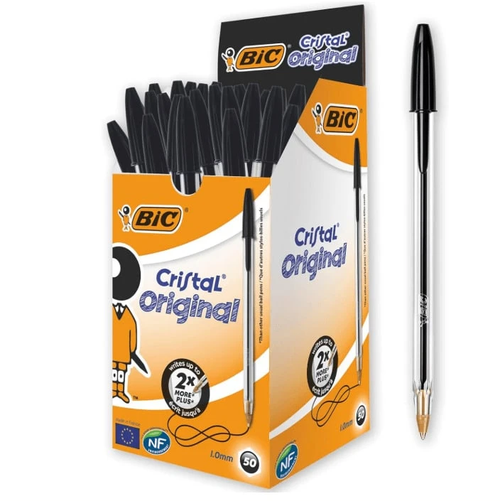 BIC أقلام حبر جاف - زنجي - مشاهدة 1