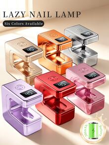 XEIJAYI Lampu Kuku UV LED Mini Isi Ulang, Cocok untuk Kuku Gel, Mesin Lampu Pengering Kuku Cepat, Lampu Pengering Kuku Gel UV LED, Alat Kuku, Peralatan Salon Isi Ulang - MultiWarna - View 2