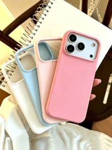 4件組多色磨砂軟殼復古手機殼，適用於 Apple 18 17 16 15 14 13 12 11 Pro Max Air 保護殼 - 彩色 - 查看 2