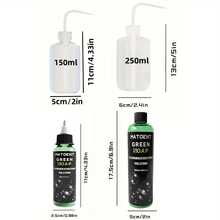 Concentrated Dilutable Green Tattoo Cleaning Soap, Gentle Non-Irritating Tattoo Cleaning Solution, Complete Set With 150ml And 250ml Squeeze Bottles, Suitable For Daily Use In Tattoo Shops - Multicolor - View 8