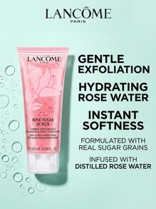Lancôme Rose Sugar Scrub 100 Ml – Gentle Exfoliating Formula With Sugar Grains And Rose Water, Smoothing And Radiance-Boosting Treatment For Soft Complexion, Suitable For Sensitive Skin, Premium Facial Care Routine - Clear - View 1