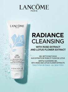 Lancôme Éclat Cleaning Gel 125 Ml – Facial Cleanser, Gentle Cleansing, For All Skin Types, Rose, Rose Extract, Suitable For Daily Skincare Routine - Clear - View 1