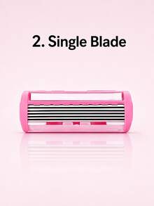 25pcs Women's Razor Set, Women's Razor, Razor Replacement Heads, Women's Razor, Facial Razor, Women's Epilator, Painless Shaving, Hair Removal, Replaceable Blades, Body Hair Removal, Daily Personal Care, Home Use - Upgraded Version - View 7