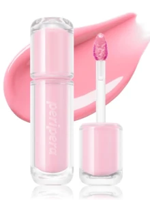 Peripera 水性有色唇彩，保濕裸色唇彩，鏡面唇彩，玻璃感唇彩，豐唇，補水，輕盈，提亮，持久，不黏膩，適合佩戴口罩，無白色殘留，韓系妝容，韓國化妝品 - # 01 TINY STRAWBERRY - 查看 3