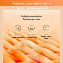 Almohadilla térmica multifuncional, calentamiento rápido, temperatura constante sostenida, lavable a máquina. - A - Ver 10