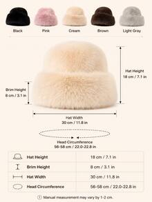 3-In-1 Fisherman Bucket Hat, Unisex, Warm Fleece Windproof Face Mask Scarf, Adjustable Winter Warm Hat, Suitable For Skiing, Cycling, Outdoor Sports, Flattering Face Shape, Adjustable Head Circumference, Daily Outings, Commuting, Versatile Accessory, Windproof Ear Protection, Large Head Friendly, Winter Warmth Essential - Multicolor - View 6