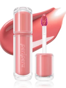 Peripera 水性有色唇釉，保濕裸色唇釉，鏡面感唇彩，玻璃光澤，豐唇，保濕，輕盈，提亮，持久，不黏膩，適合佩戴口罩，無白色殘留，韓系妝容，韓國化妝品 - #09 ROSE IN MIND - 查看 3