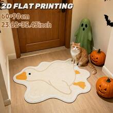 1pc 2026 New Duck Shaped Plush Carpet, Cartoon Animal 3D Tactile Floor Mat, Autumn/Winter Bestselling Decorative Rug, Bedroom Decor, Small Rug, Carpet, Home Decor, Living Room Carpet, Living Room Small Rug, Bedroom Carpet, Living Room Home Decor, Outdoor Carpet, Washable Carpet - Multicolor - View 3
