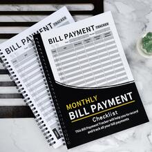 2 Packs B5 Budget Planner, Monthly Bill Payment Tracker Notebook, Household Finance Expense Record Log Book, Money Organizer For Home Budget Management - 1 Set - View 2