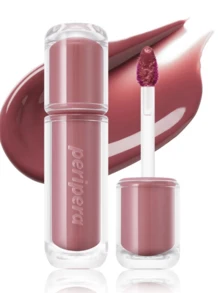 Peripera 水性有色唇釉，保濕裸色唇釉，鏡面唇彩，玻璃感唇彩，豐唇，保濕，輕盈，提亮，持久，不黏膩，適合佩戴口罩，無白色殘留，韓系妝容，韓國化妝品 - #16 ROSE-PICK - 查看 3