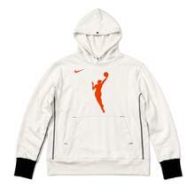 Nike  Basketball Graphic Colorblock Pullover Hoodie, Off-White/Black, Unisex - White - View 1