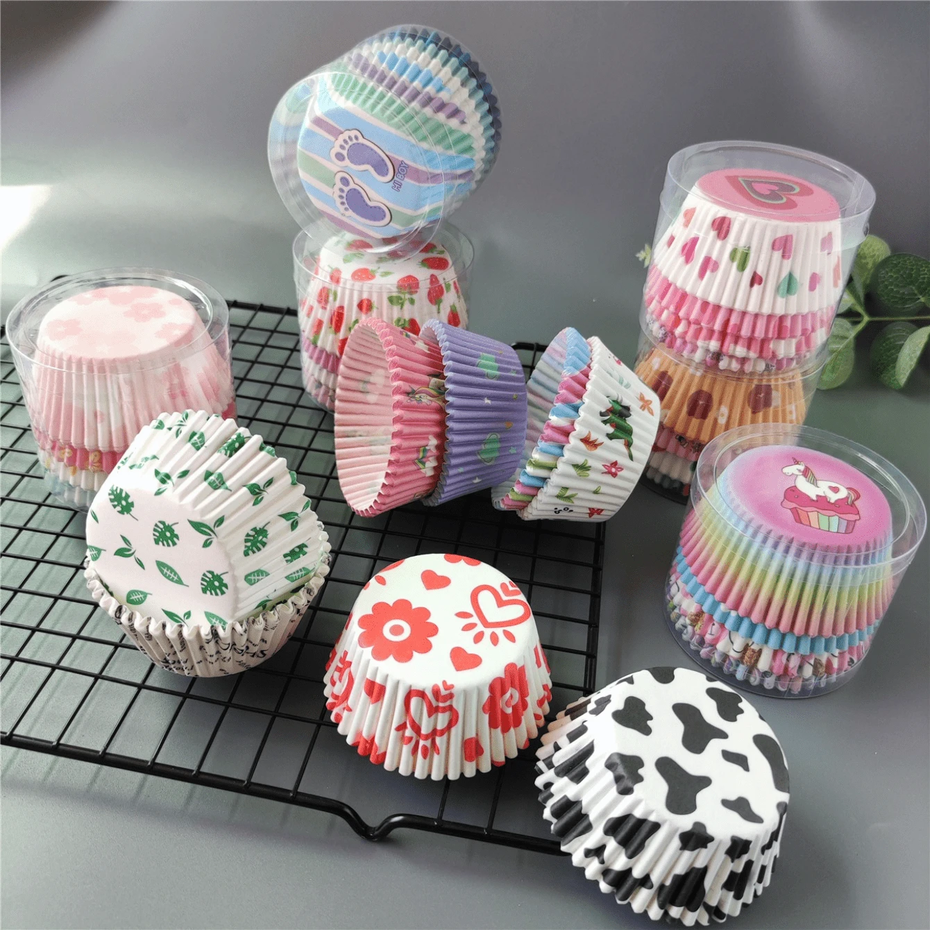 Cake Paper Cups Party Decoration Oil-Proof Baking Cake Bottom Liners Cupcake Cups - View 1