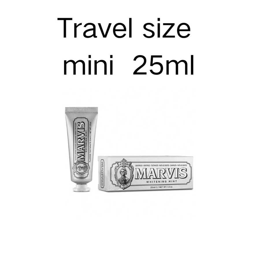 Marvis - Whitening Mint Toothpaste (25ml) - White - View 1