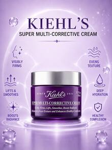Kiehl's Advanced Night Repair Cream, ukuran penuh 50ml/sampel 7ml, anti-penuaan, mengencangkan dan mengangkat kulit, mengurangi garis-garis halus, tekstur lembut, cocok untuk kulit kering dan kombinasi. - Krim Wajah Kaca Ungu - View 7