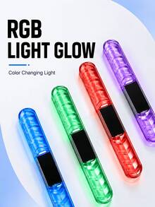 1/2件組 太陽能車門邊緣防撞LED燈條，彩色LED裝飾燈，適用於汽車與摩托車 - A - 查看 3