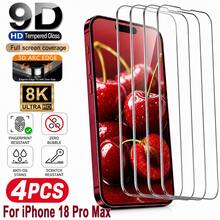 4PCS 9H Tempered Glass Screen Protector Compatible With Iphone 17/17 Pro/17 Pro Max/17 Air/16e/16/16 Plus/16 Pro/16 Pro Max/15/15 Plus/15 Pro/15 Pro Max/14/14 Plus/14 Pro/14 Pro Max/13/13 Pro/13 Pro Max/12/12 Pro Max/11/XR/XS/XS Max, Ultra HD Clear, Full Coverage, Anti-Scratch, Anti-Fingerprint, Bubble-Free Easy Install, Sensitive Touch, Case Friendly - Clear - View 29