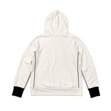 Nike  Basketball Graphic Colorblock Pullover Hoodie, Off-White/Black, Unisex - White - View 2