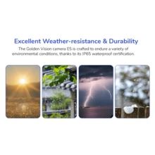 Microwear E5 Camera, WiFi, Bluetooth, Two-Way Audio, Night Vision, Motion Detection, 4MP, Smart Home Camera, Indoor/Outdoor. - White - View 9