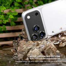 CASECOPS 1件相機鏡頭螢幕保護貼，相容 iPhone 17 Pro Max/17 Pro，黑色，不易碎，強吸附，適用於手機殼，金屬強化玻璃後置相機螢幕保護貼 - 黑色 - 查看 4