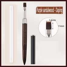 French Manicure Brush, Functional Nail Art Pen, Suitable For French Manicure, Commonly Used Nail Artist Pen Size, Gel Nail Polish Brush -, Professional Nail Art Tool, With Precision Brush Head, For Home And Salon Use, Durable Nail Polish Pen - Multicolor - View 9