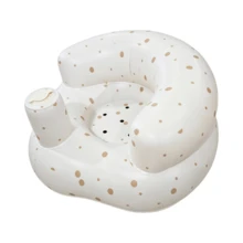 Foldable Inflatable Baby Seat Cushion, Portable PVC Sitting Trainer, Anti-Slip Floor Mat For Infants, Travel Gift - Multicolor - View 12