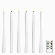 Flameless Flickering Taper Candles With Remote Control Timer, Battery Operated (Batteries Not Included), Long-Lasting, Perfect For Party And Creative Craft Decoration, Suitable For Party, Wedding, Holiday And Home Decor - Multicolor - View 11
