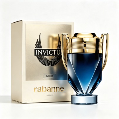 Paco Rabanne Rabanne Invictus Parfum Para Homem Perfume Aromático Aquático De Longa Duração Com Lavanda, Sândalo E Almíscar