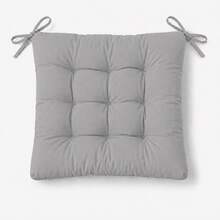 4pcs Premium Outdoor Indoor Chair Cushions - Suitable For Garden, Balcony And Kitchen - Grey - View 4